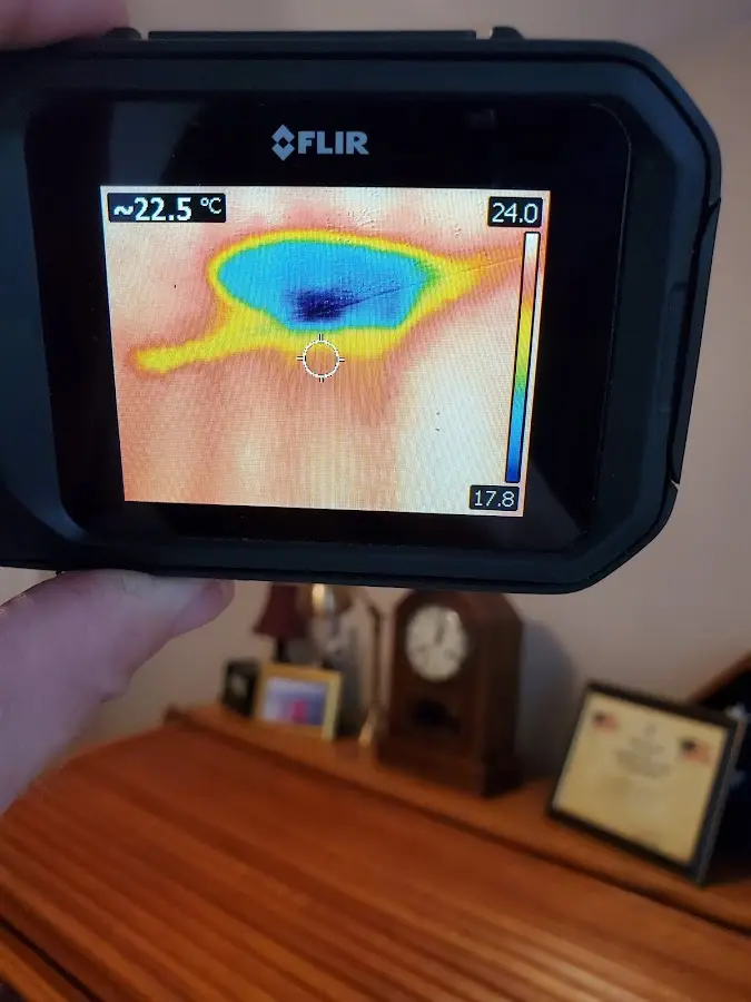 Thermal imaging inspection for water damage in Summit View